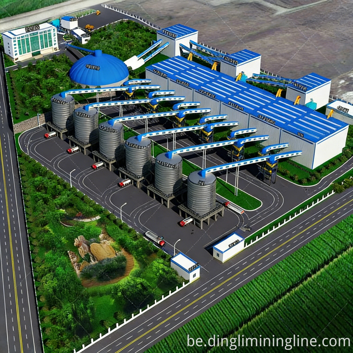 630th Large-Scale Crushing Stone Line (1)